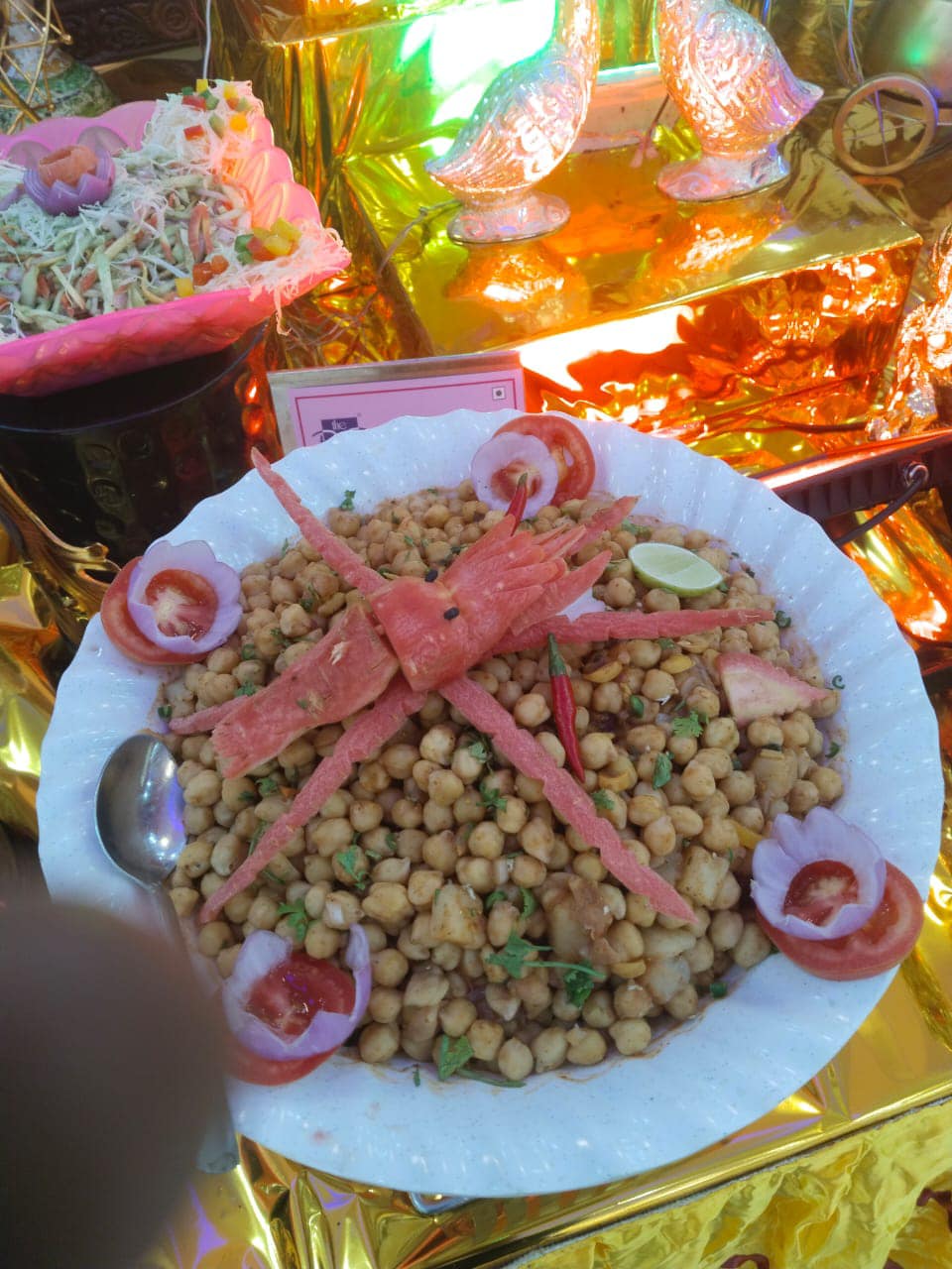 Salad Counter for Bengali Wedding