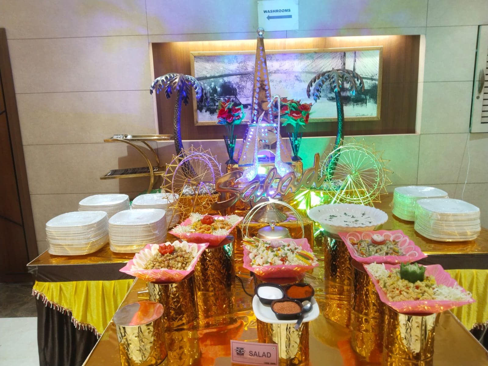 Live Kabab Counter for Bengali Wedding
